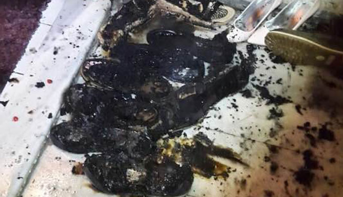 Rize'de ilginç olay! Kapıda bırakılan ayakkabıları...