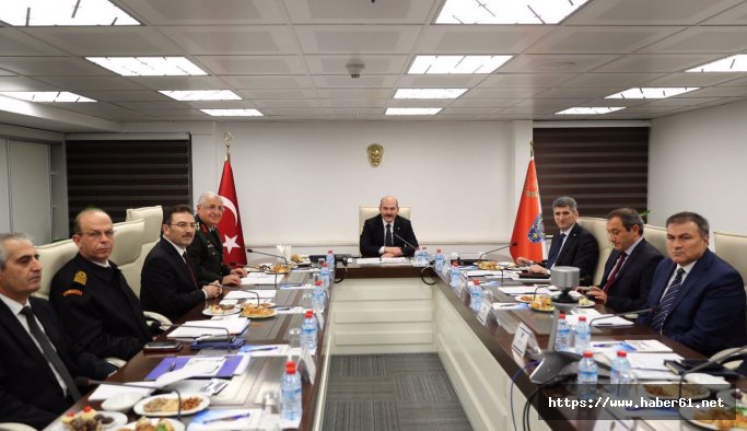 Bakan Soylu'dan 81 ile canlı takip