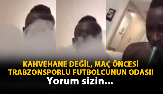 Trabzonspor maçı öncesi Ndoye bakın ne yaptı?