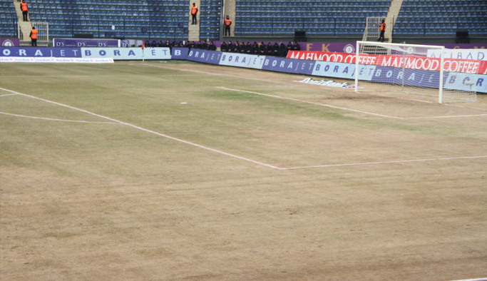 Osmanlı Stadında zemin sıkıntısı!