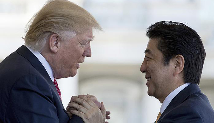 Trump'tan Japonya'nın füze denemesine destek
