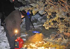 Kullanılmış lav silahı bulundu