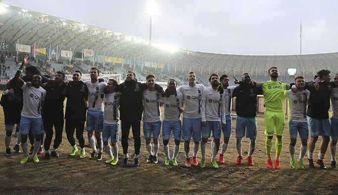 Trabzonspor ikinci yarıda yükselişe geçti, hedef daha yukarısı