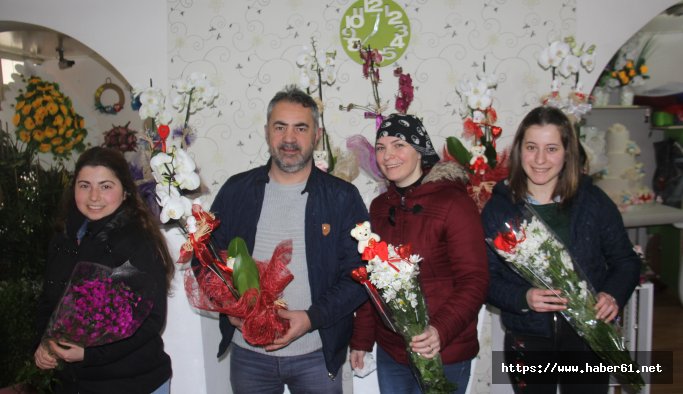 Artvinli çiçekçiden sevgililer gününe özel klip