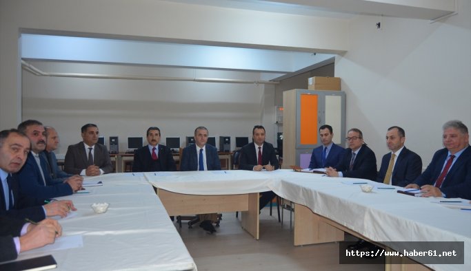 Ortahisar'da TEOG değerlendirme toplantısı