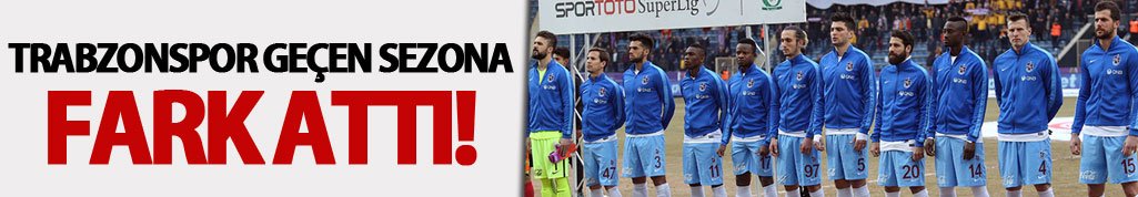 Trabzonspor İkinci Yarıda Tarihinin En Büyük Çıkışını Yaptı