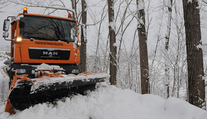Trabzon'da 275 yol ulaşıma kapalı!