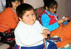 4 yaşında ama tam 40 kilo!