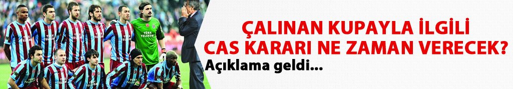 Trabzonspor 2010-11 için kararı bekliyor!