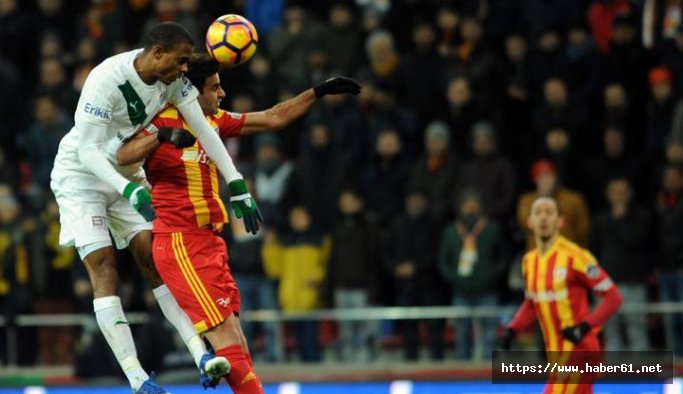 Kayserispor Bursa'yı da yendi