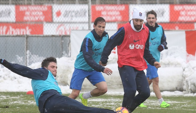 Trabzonspor'da idmanlar bile kıran kırana