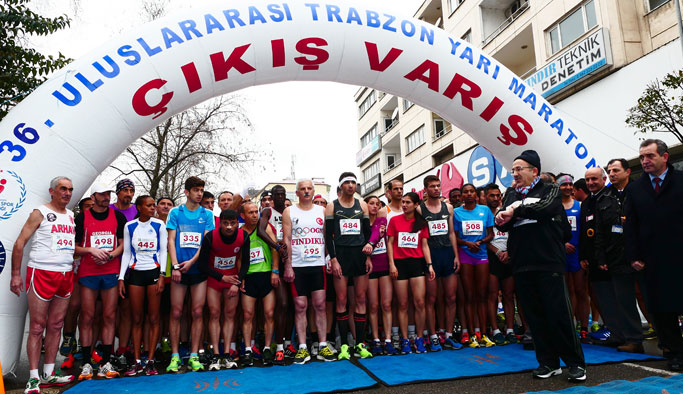 Trabzon Yarı Maratonu yarın koşulacak