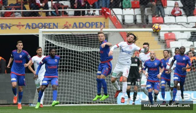 Antalyaspor Karabükspor'u yendi