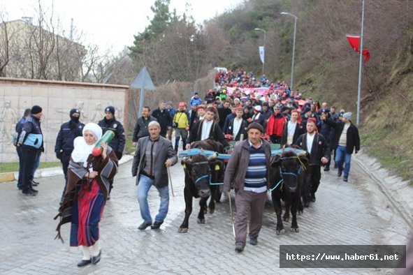 Atatürk ve İstiklal Yolu Kış Yürüyüşü başladı