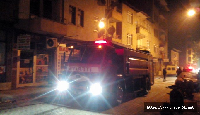 Yangını seyrederken ecel yakaladı