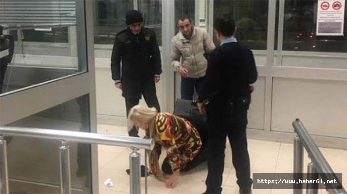 Sınır kapısında şoke eden görüntü!