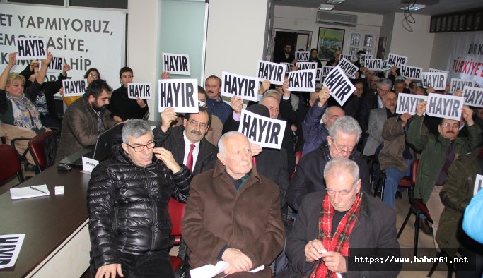 CHP Trabzon Teşkilatı neden 'hayır' dediklerini açıkladı