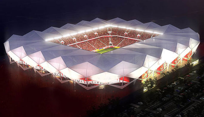 Trabzonspor Gençlerbirliği karşılaşması öncesi Akyazı Stadından Canlı Yayın