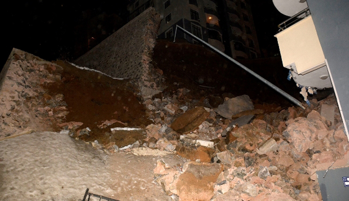 Gümüşhane'de gece saatlerinde korkutan olay!