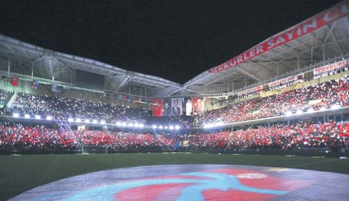 Trabzonspor'un yeni stadı yılın stadına aday!