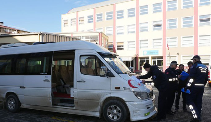 Trabzon'da servislere sıkı denetim