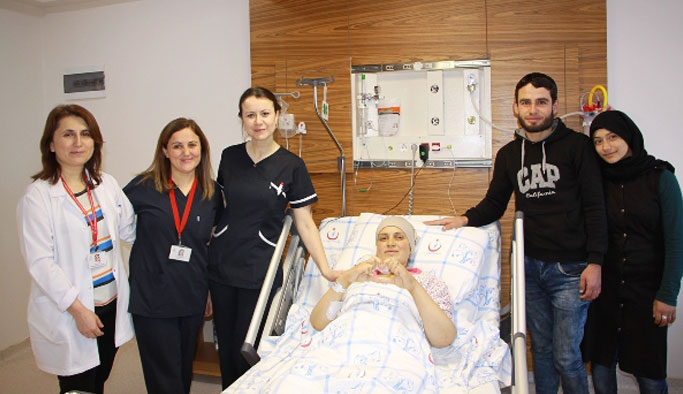 Suriyeli genç kadın, şifayı Trabzon'da buldu