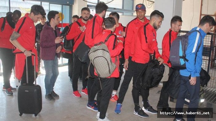 Trabzonspor Konya'ya hareket etti