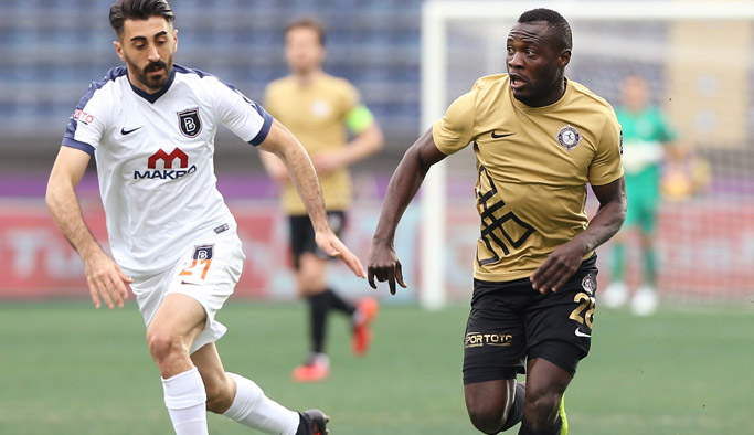 Osmanlıspor Başakşehir'e mağlup oldu