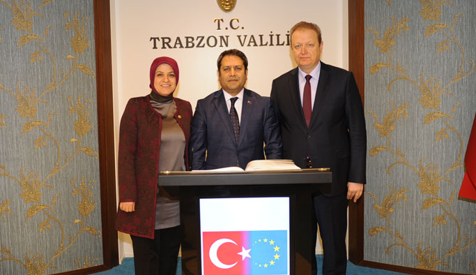 Bakan Yardımcısından Trabzon Valiliği'ne ziyaret