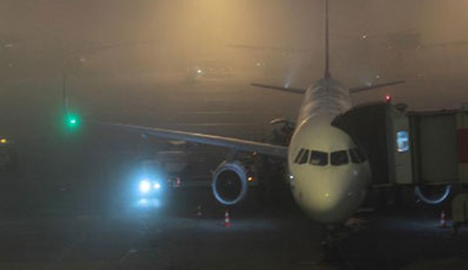 Sis Uçak seferlerini vurdu: Trabzon'da 5 sefer...