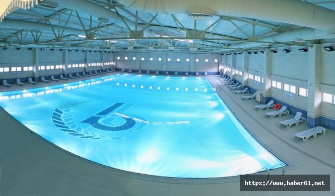 Trabzon'un yüzme havuzu tadilatta