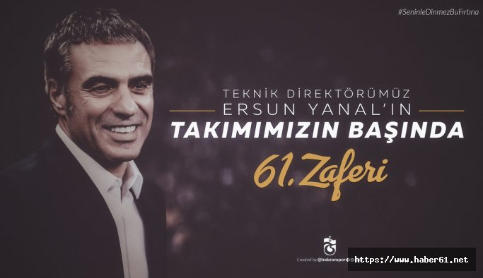 Ersun Yanal 61'e kavuştu!