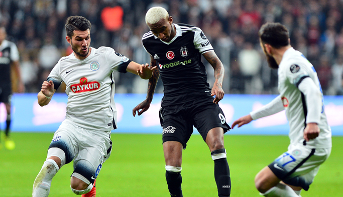 Beşiktaş Rizespor'u mağlup etti