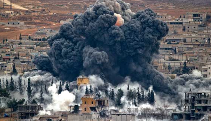 Rus ve Suriye uçaklarından hava saldırısı: 21 ölü