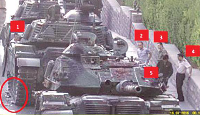 15 Temmuz delillerini tanka yok etmişler!