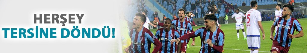 Trabzonspor ikinci yarıda bambaşka