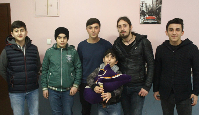 Rize'de tulum geleneği unutulmadı