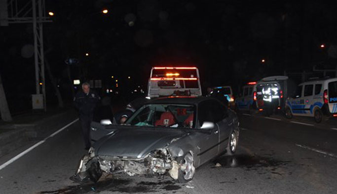 Kaza yapan kişi ve kız arkadaşından film gibi kaçış