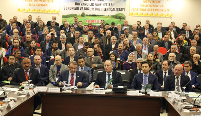 Artvin'de hayvancılık için çalıştay