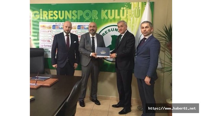 Giresun Federasyonu'ndan Giresunspor’a ziyaret