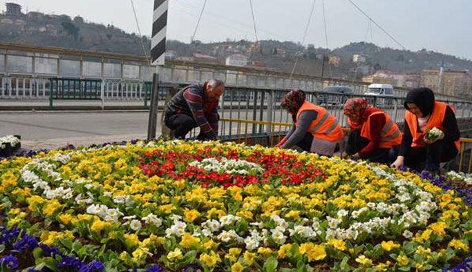 Görele’ye bahar geldi