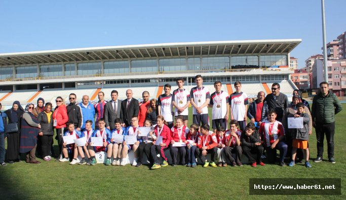 Trabzon'un özel çocukları madalya için yarıştı