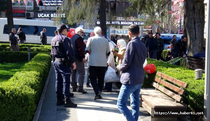 Trabzon'da 8 Mart yürüyüşüne şüpheli çanta engeli