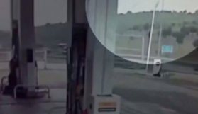 Helikopterin düşme anı ortaya çıktı!