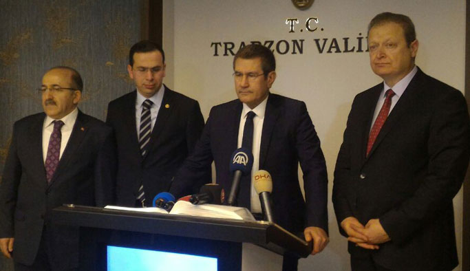 Başbakan yardımcısı Canikli Trabzon'da