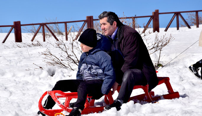 Off-road tutkunları kar festivalinde buluştu