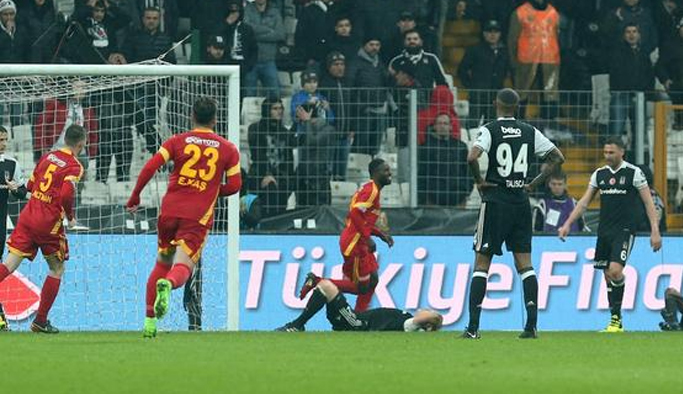 Beşiktaş Kayseri ile berabere