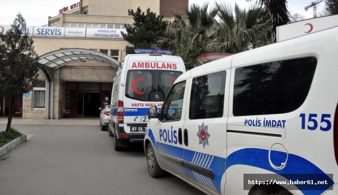 Hırsızlık için gitti elini asansöre kaptırdı