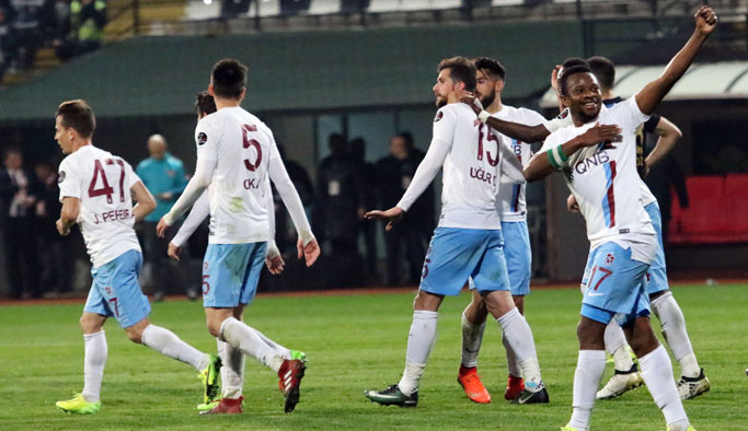Trabzonspor artıya çıktı