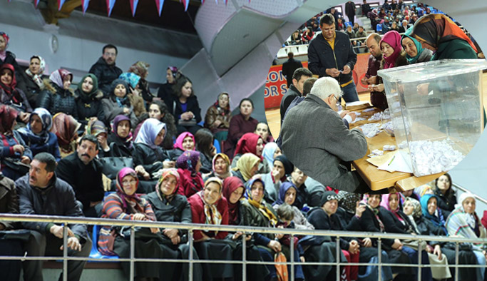 Büyükşehir Belediyesi için kura çekimi yapıldı